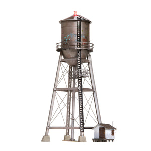 HO Built-Up Rustic Water Tower