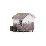 O Built-Up Wood Shack