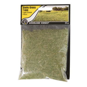 Static Grass Light Green 7mm