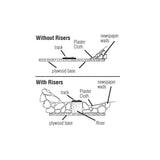 Riser, 1/2" (4)