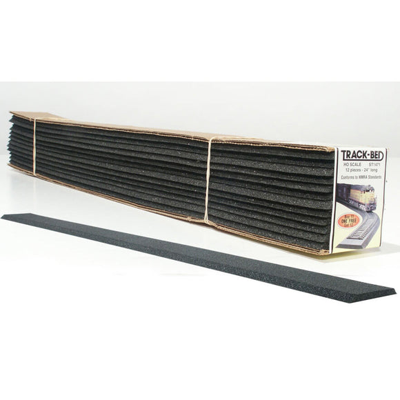 HO 2' Track-Bed Strips (12)