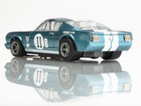 1965 Shelby Mustang GT350R Donohue Blue/White Slot Car