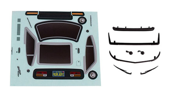 Datsun 240Z Body Accessories Set, 1/27 Team Associated SR27