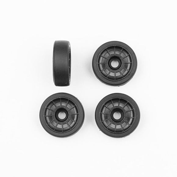 Turbine Wheel & Tire Set, 1/27 Team Associated SR27