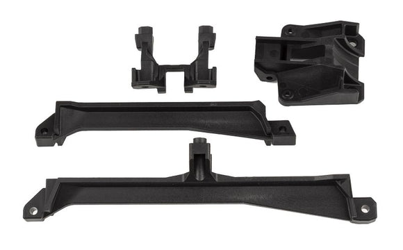 Upper Chassis Brace Set, front and rear, 1/7 Team Associated SR7