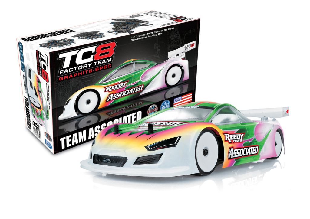 Team Associated - TC8 Graphite-Spec Team Kit