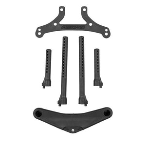 RC10TC8 Front Bumper and Body Post Set