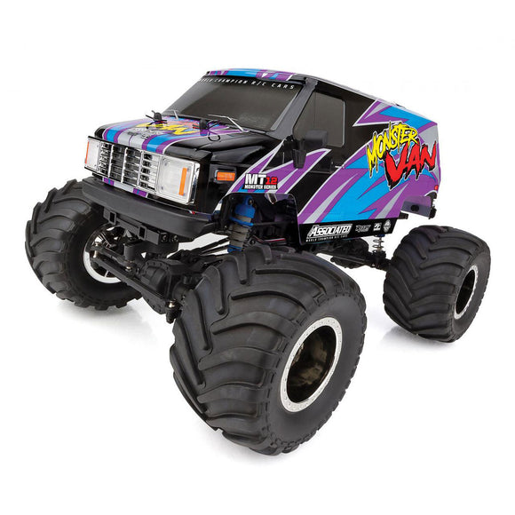 Team Associated - MT12 1/12 4WD Off-Road Monster Van RTR LiPo Combo