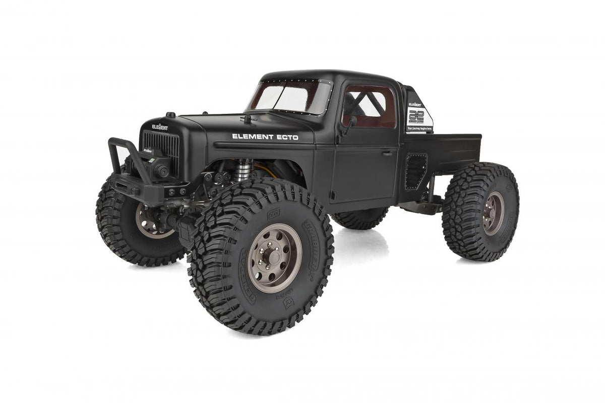 Team Associated - 1/10 4WD Enduro Trail Truck, Ecto Black RTR LiPo Combo