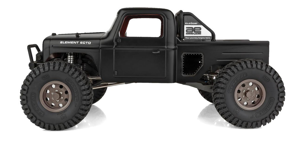 Team Associated - 1/10 4WD Enduro Trail Truck, Ecto Black RTR LiPo Combo