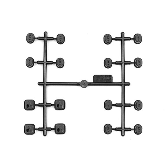 Arm Mount Inserts, 1/10 Team Associated DC10