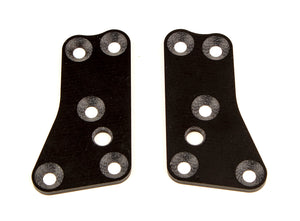 RC8B3.2 Factory Team Upper Sus Arm Inserts, G10, Front Upper,