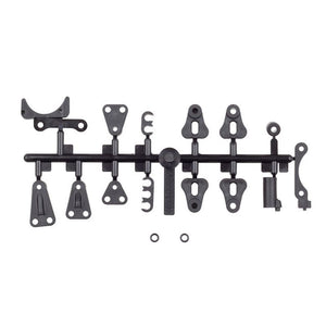 RC10B84 Battery Holder and Fan Mount Set
