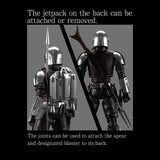 Mandalorian Beskar Armor (Silver Coating Ver.), "The