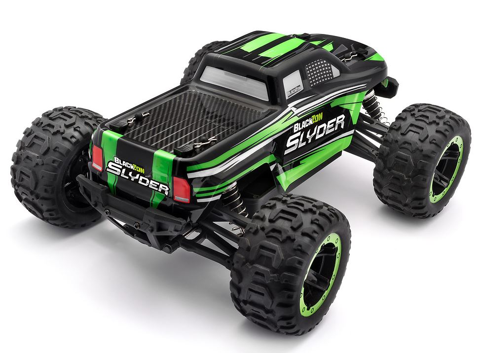 Slyder 1/16th RTR 4WD Electric Monster Truck - Green - Dirt Cheap RC SAVING YOU MONEY, ONE PART AT A TIME