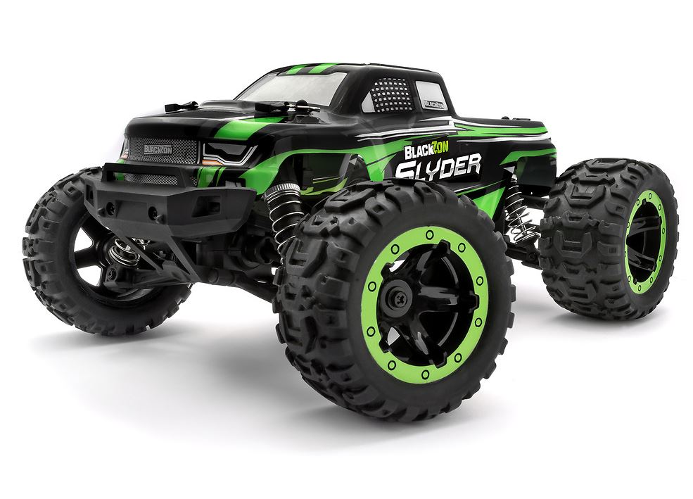 Slyder 1/16th RTR 4WD Electric Monster Truck - Green - Dirt Cheap RC SAVING YOU MONEY, ONE PART AT A TIME