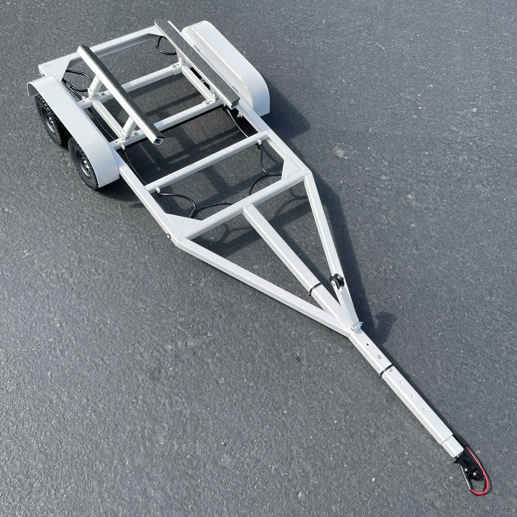 Bold R/C - 1/10 Scale Boat Trailer with LED Lights (White)