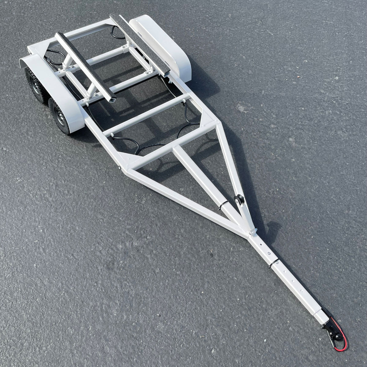 Bold R/C - 1/10 Scale Boat Trailer with LED Lights (White)