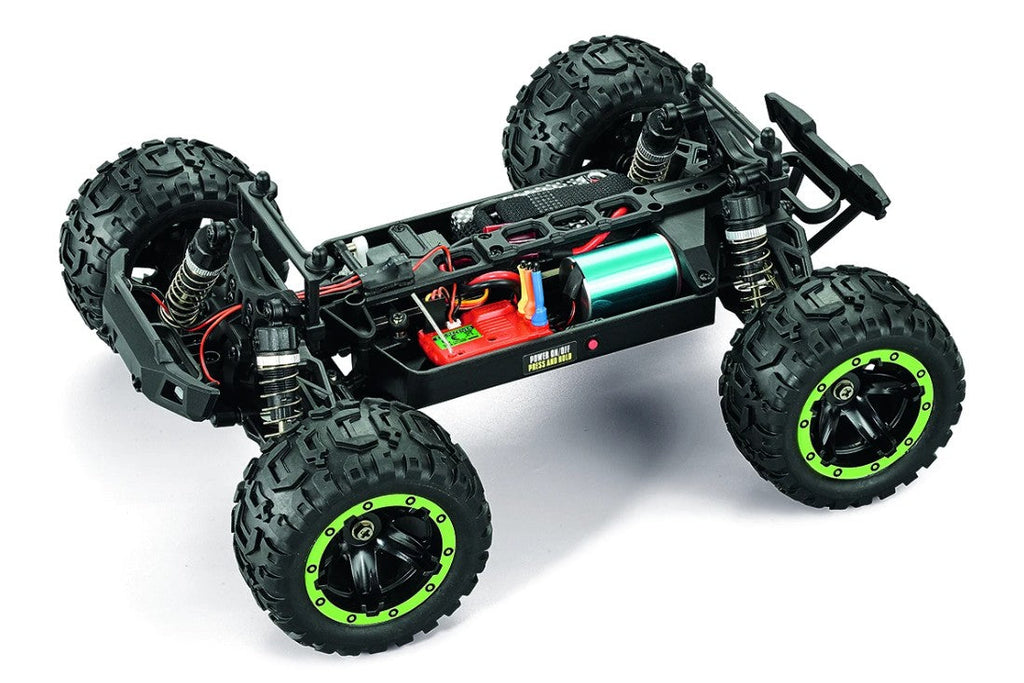 BlackZon - Slyder MT Turbo 1/16 4WD 2S Brushless Monster Truck - Gree