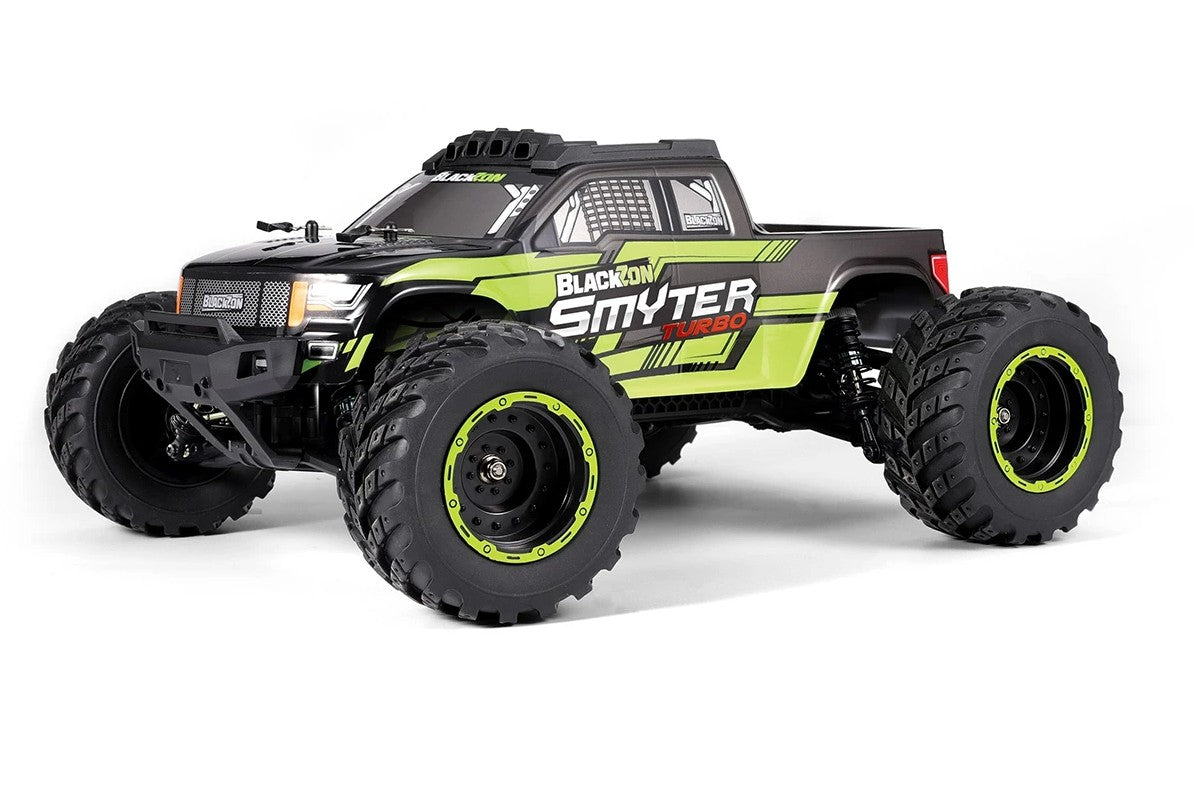 BlackZon - Smyter MT Turbo 1/12 4WD RTR 3S BL Monster Truck - Green