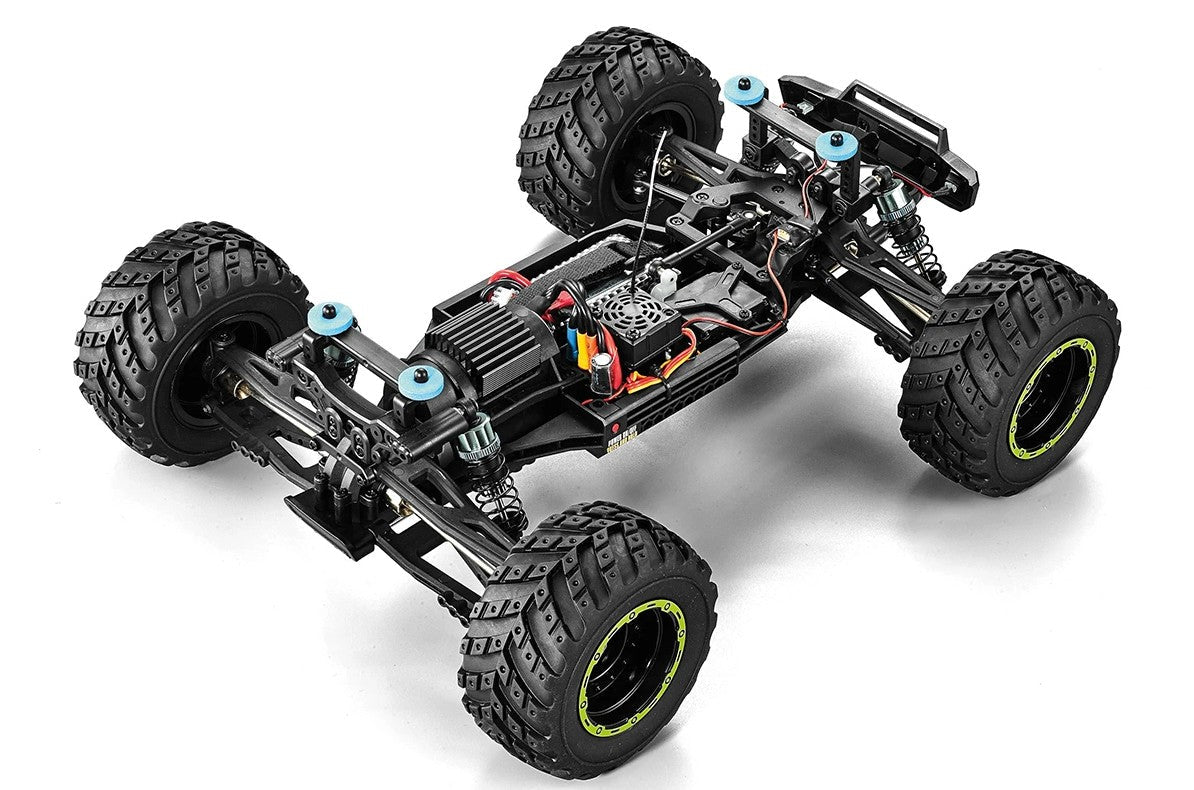 BlackZon - Smyter MT Turbo 1/12 4WD RTR 3S BL Monster Truck - Green