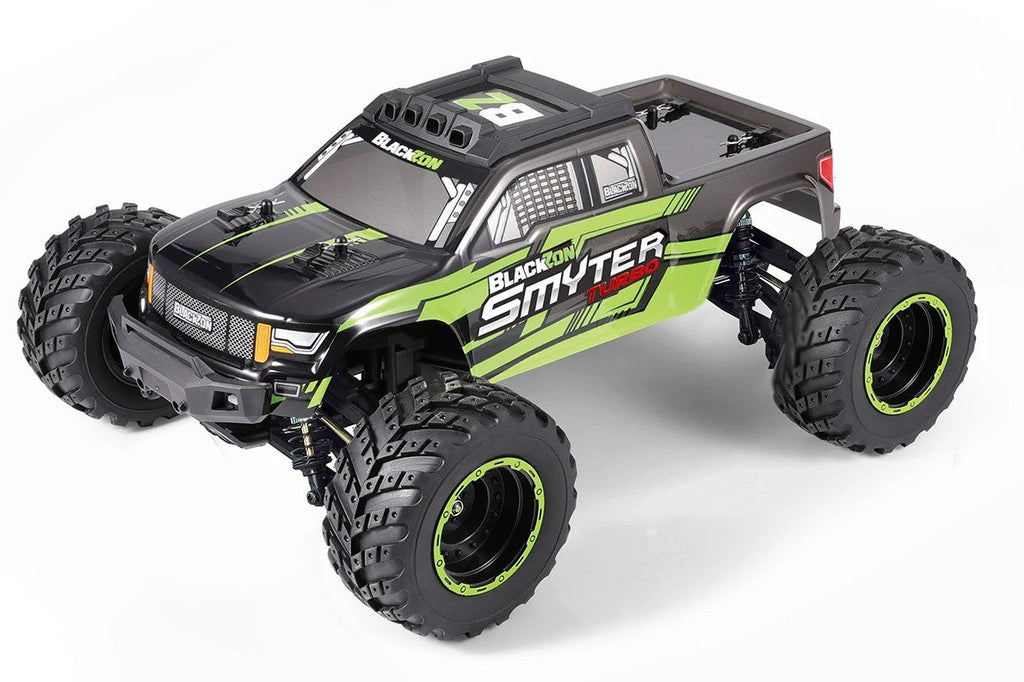 BlackZon - Smyter MT Turbo 1/12 4WD RTR 3S BL Monster Truck - Green