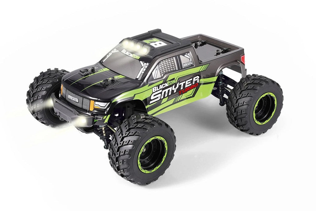 BlackZon - Smyter MT Turbo 1/12 4WD RTR 3S BL Monster Truck - Green