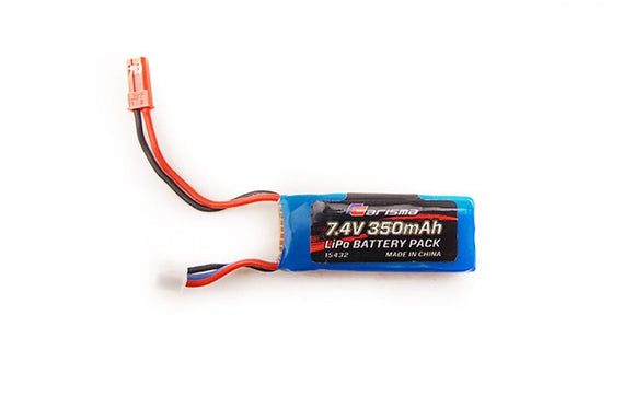 Carisma - GT24B 2S LiPo Battery, 7.4V 350mAh