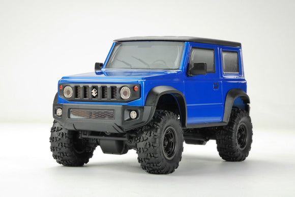 Carisma - MSA-1E 1/24 Suzuki Jimny JB74 Scale Crawler, RTR, Blue