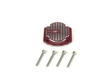 Differential Cover (CNC, Red Anodized) 1pc