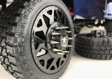 KAOS Silver Bullet Spiked Wheel Lugs (40pcs) with Tool