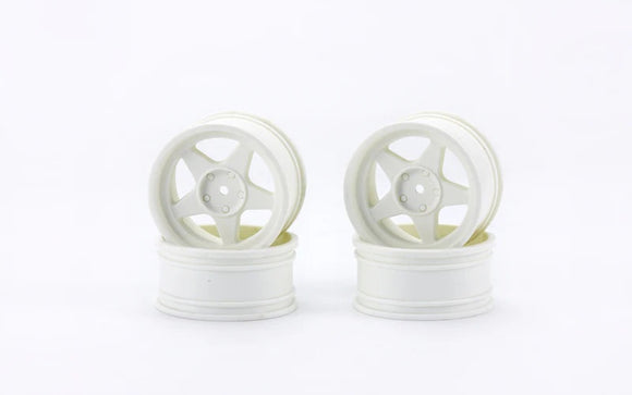 M48S 5 Spokes Wheel Set, White