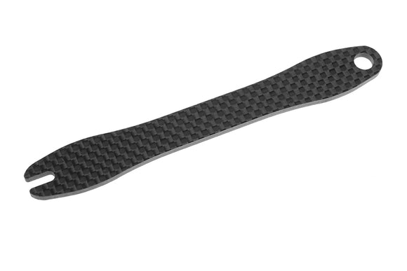 Battery Brace - Graphite 2mm - 1 pc: SBX410