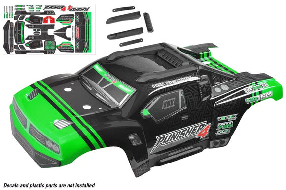 Polycarbonate Body - Punisher 4 - Painted - Cut - Decals -