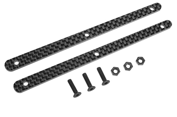 Team Corally - Chassis Brace Stiffener - Rear - Fits Part