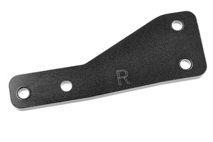 Shock Tower Brace - Rear - Aluminum - Black - 1pc