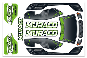 Body Decal Sheet  - Muraco XP 6S - 1 pc