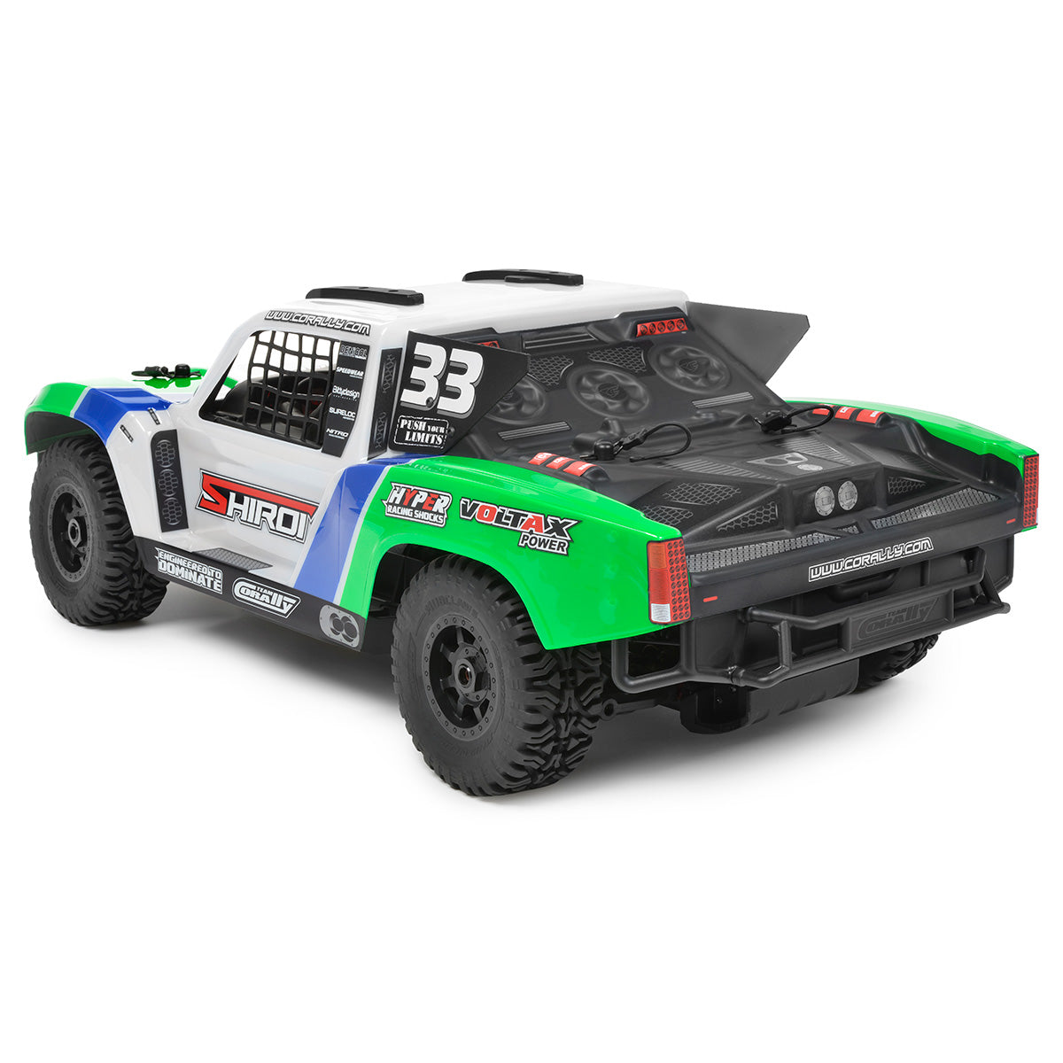Corally - Shiroi XP6 1/8 6S Short Course Truck, RTR Version, Green