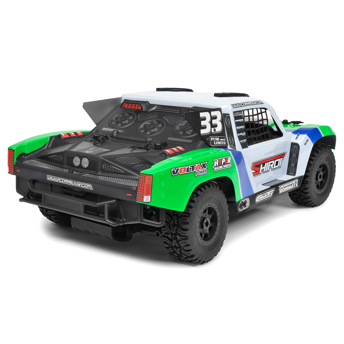 Corally - Shiroi XP6 1/8 6S Short Course Truck, RTR Version, Green