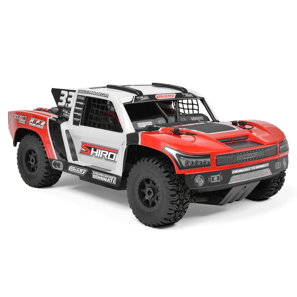 Corally - Shiroi XP6 1/8 6S Short Course Truck, RTR Version, Red