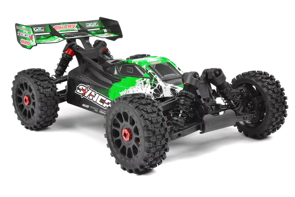Corally - Syncro-4 1/8 4S Brushless Off Road Buggy, RTR, Green