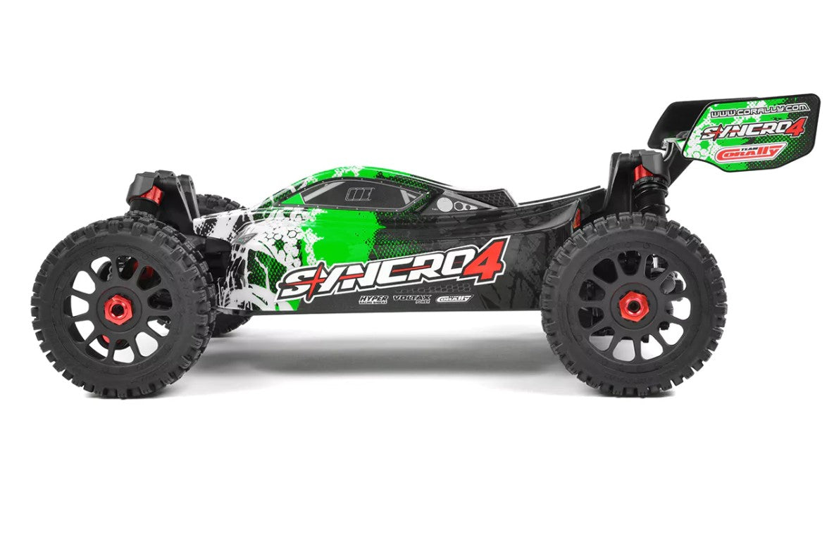 Corally - Syncro-4 1/8 4S Brushless Off Road Buggy, RTR, Green