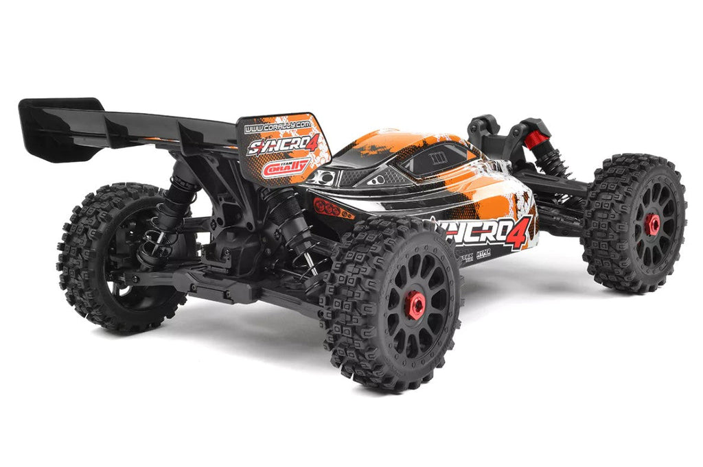 Corally - Syncro-4 1/8 4S Brushless Off Road Buggy, RTR, Orange