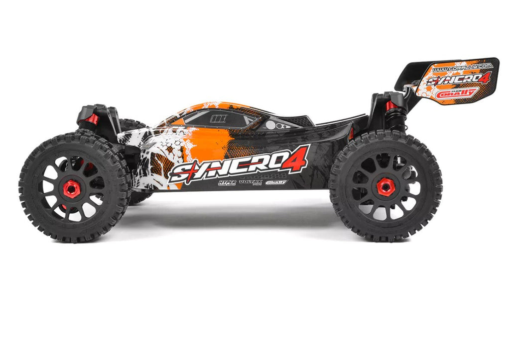Corally - Syncro-4 1/8 4S Brushless Off Road Buggy, RTR, Orange