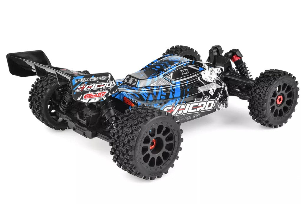 Corally - Syncro 2WD 1/8 3-4S Brushless Off Road Buggy, RTR, Blue