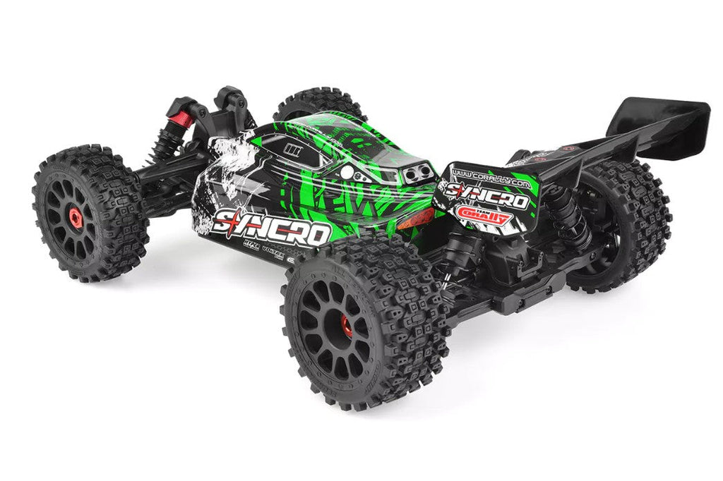 Corally - Syncro 2WD 1/8 3-4S Brushless Off Road Buggy, RTR, Green
