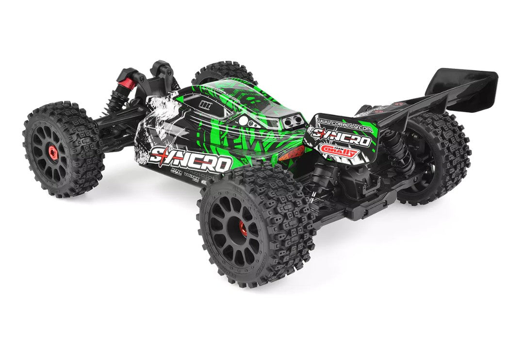 Corally - Syncro 2WD 1/8 3-4S Brushless Off Road Buggy, RTR, Green