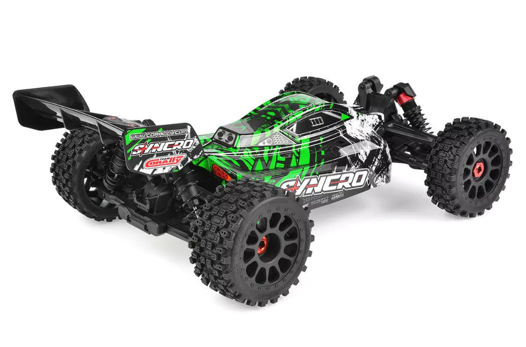 Corally - Syncro 2WD 1/8 3-4S Brushless Off Road Buggy, RTR, Green