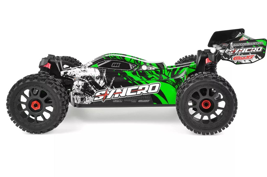 Corally - Syncro 2WD 1/8 3-4S Brushless Off Road Buggy, RTR, Green