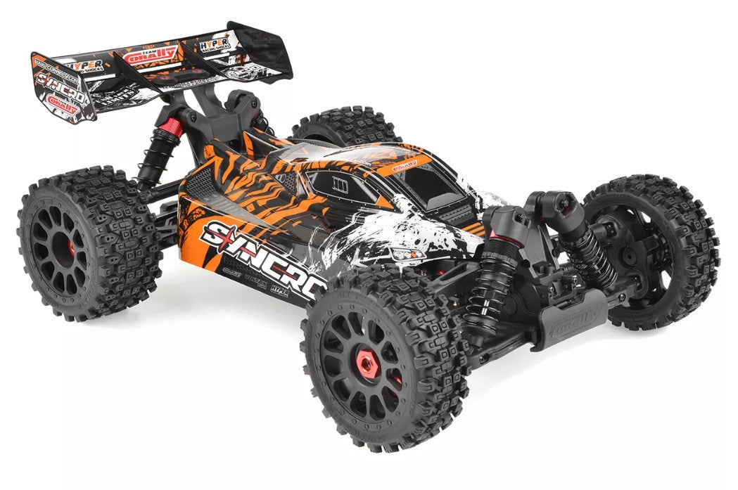 Corally - Syncro 2WD 1/8 3-4S Brushless Off Road Buggy, RTR, Orange